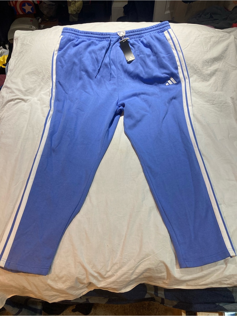 Adidas Multi Sport Fleece Sweat Pants, Men’s size 3XLT!
